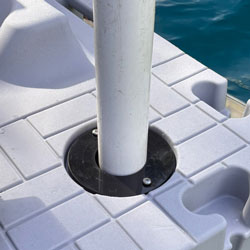 Solar Lights for Snap Dock | Floating PWC Ports in Key Biscayne 