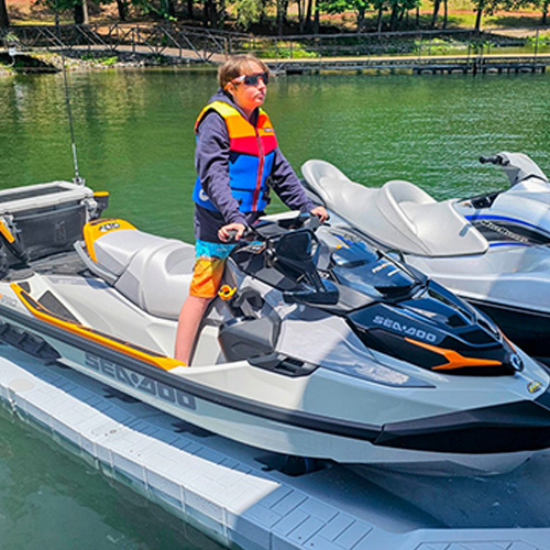 Snap Port drive-on jet ski dock sold by Snap Dock Miami - in Miami 
